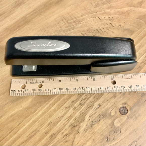 Vintage Swingline 747xx 25 Sheet Matt Black Full Strip Desk Stapler/Staples Lot - Picture 12 of 13